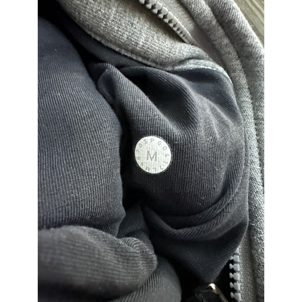 Lululemon Ritual Jacket Heathered Core Medium Grey size Medium - Picture 3 of 7